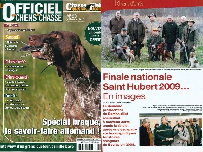 Du bois de balisy - Revue L'officiel des chiens de Chasse 